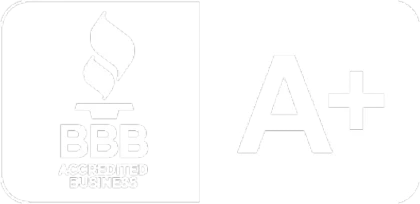 Better Business Bureau Accredited Business, A+ rating