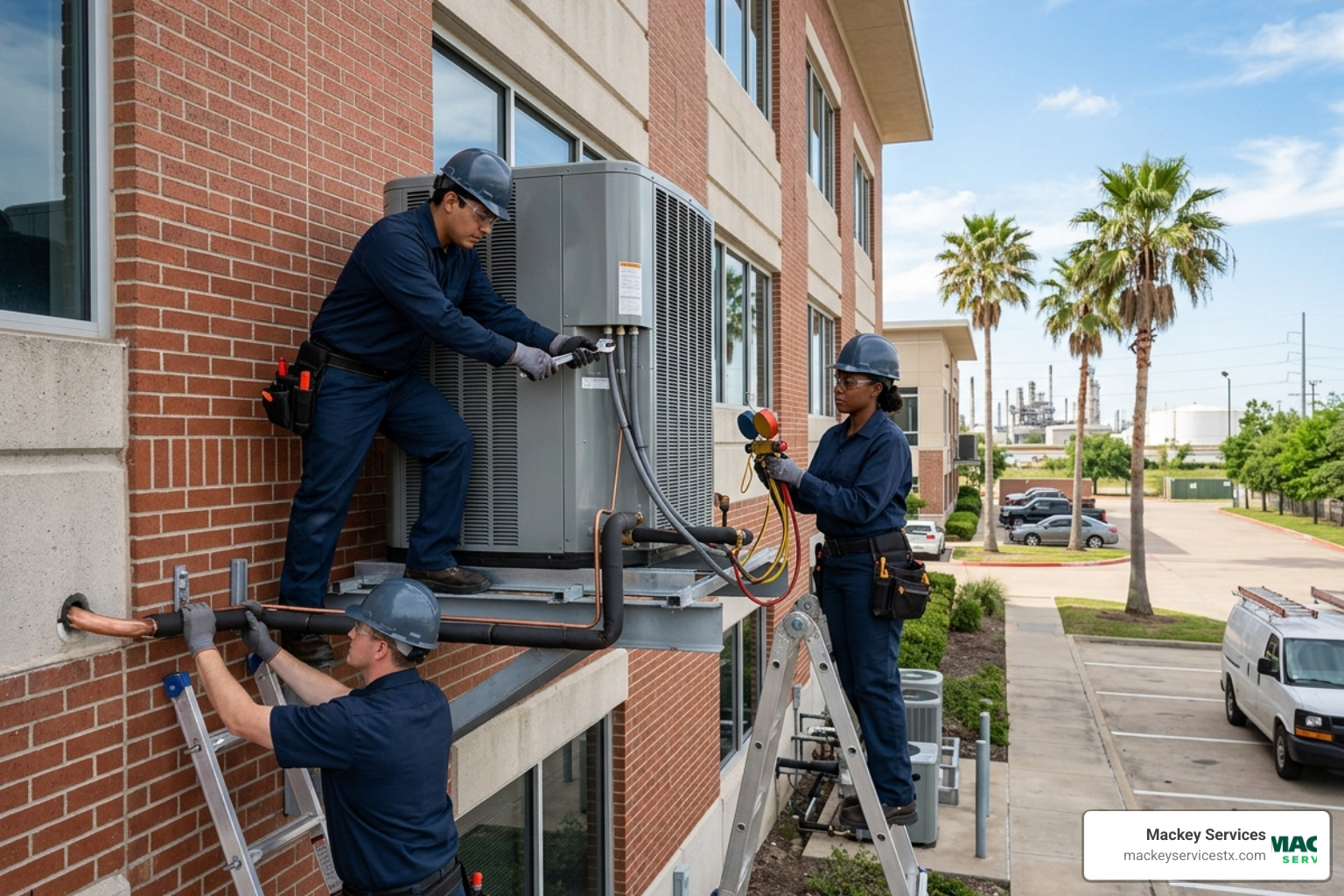 commercial ac installation baytown tx