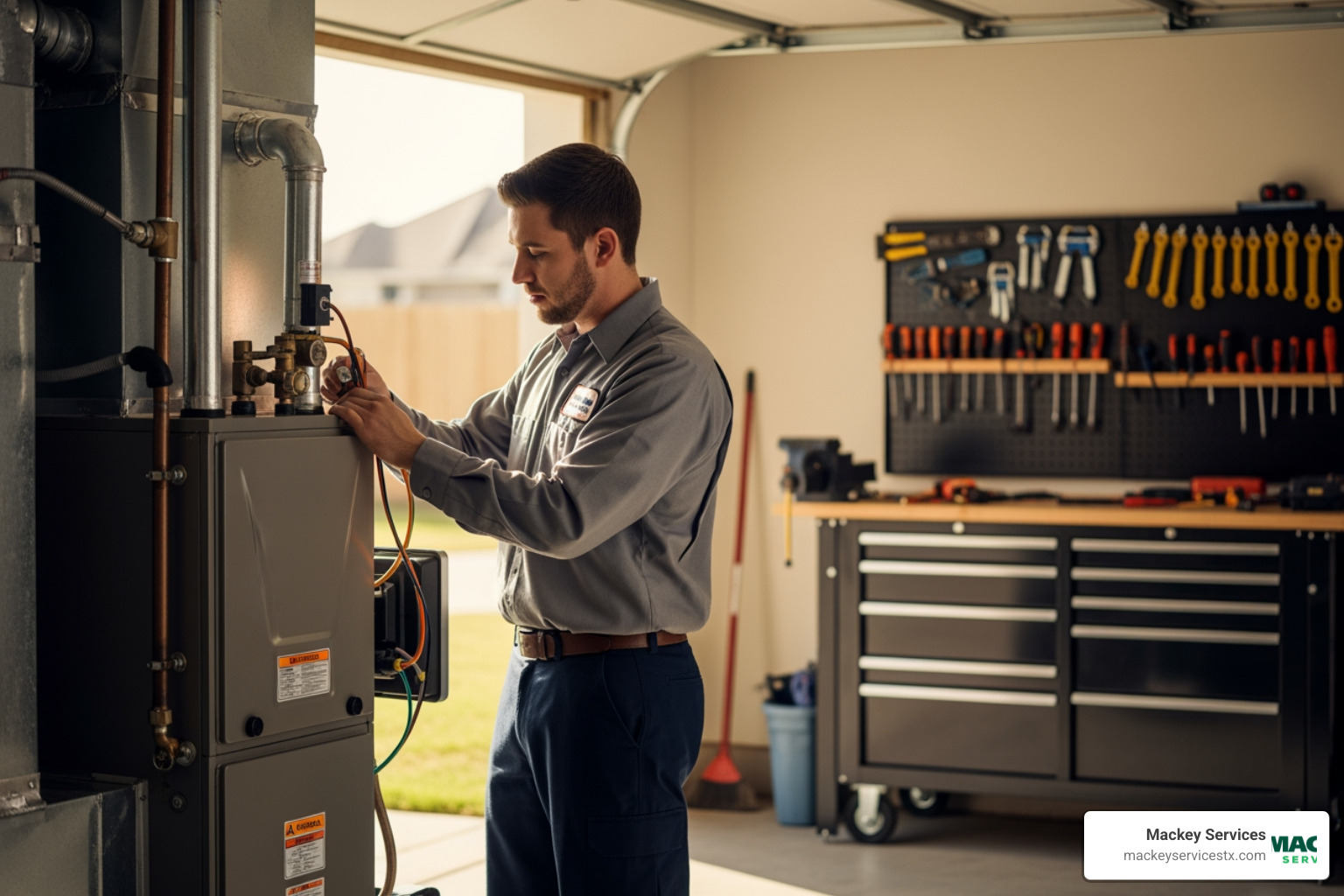 infographic showing five key benefits of new heating installation: consistent comfort throughout home, lower monthly energy bills, improved indoor air quality, enhanced safety features, and increased property value - heating installation league city tx