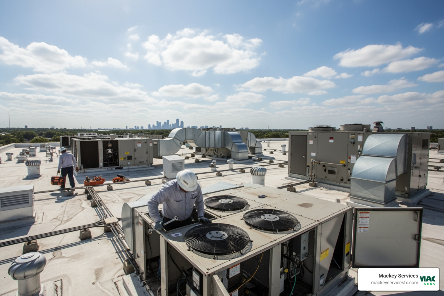 Infographic showing the cycle of proactive AC maintenance leading to better efficiency and fewer breakdowns, versus reactive maintenance leading to emergency repairs and downtime - commercial ac maintenance in south houston, tx