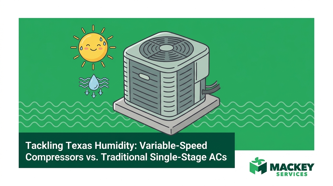 Tackling Texas Humidity: Variable-Speed Compressors vs. Traditional Single-Stage ACs