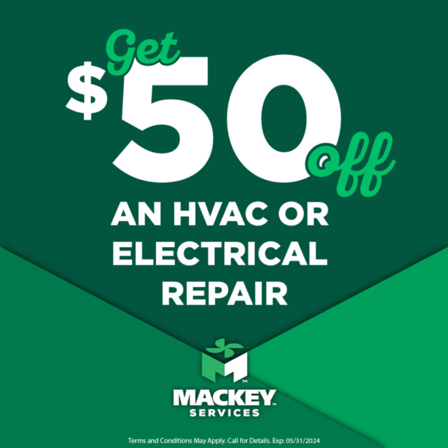 $50 off HVAC or electrical repair