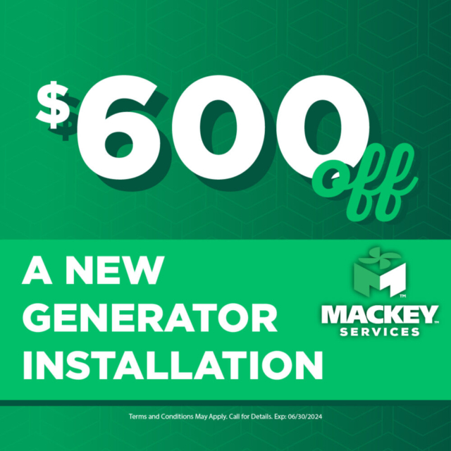 $600 off new generator install